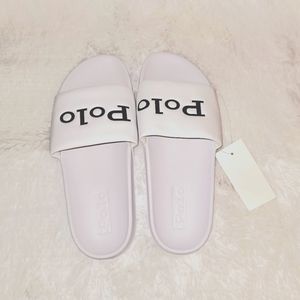 NWT Size 10 Polo Slides